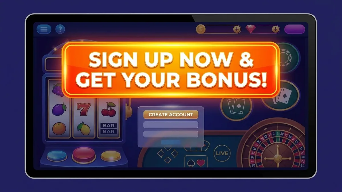 Registrering med bonus